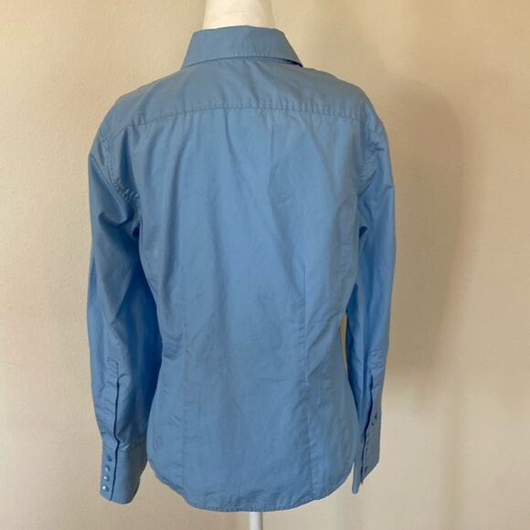 Blue Ann Taylor blouse size M - Picture 4 of 6